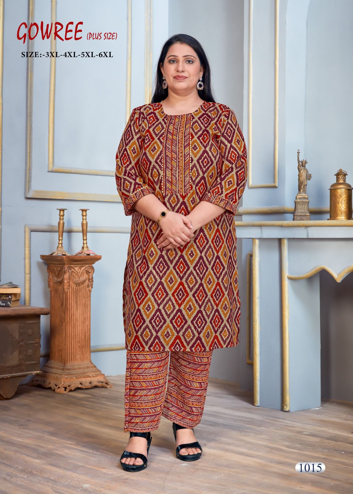 Gowree Plus Size By Sangeet Rayon Capsule Printed Kurti With Bottom Dupatta Wholesale Market In Surat